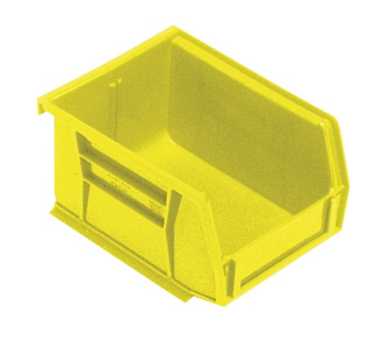 Quantum QUS210YL 0.625 x 4-125 x 3 in. Polypropylene Storage Bin Yell