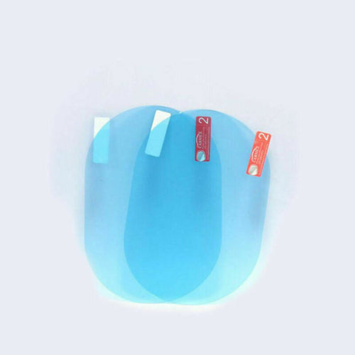2 Pcs Car Rainproof Clear Film Rearview Mirror Protective Anti Fog