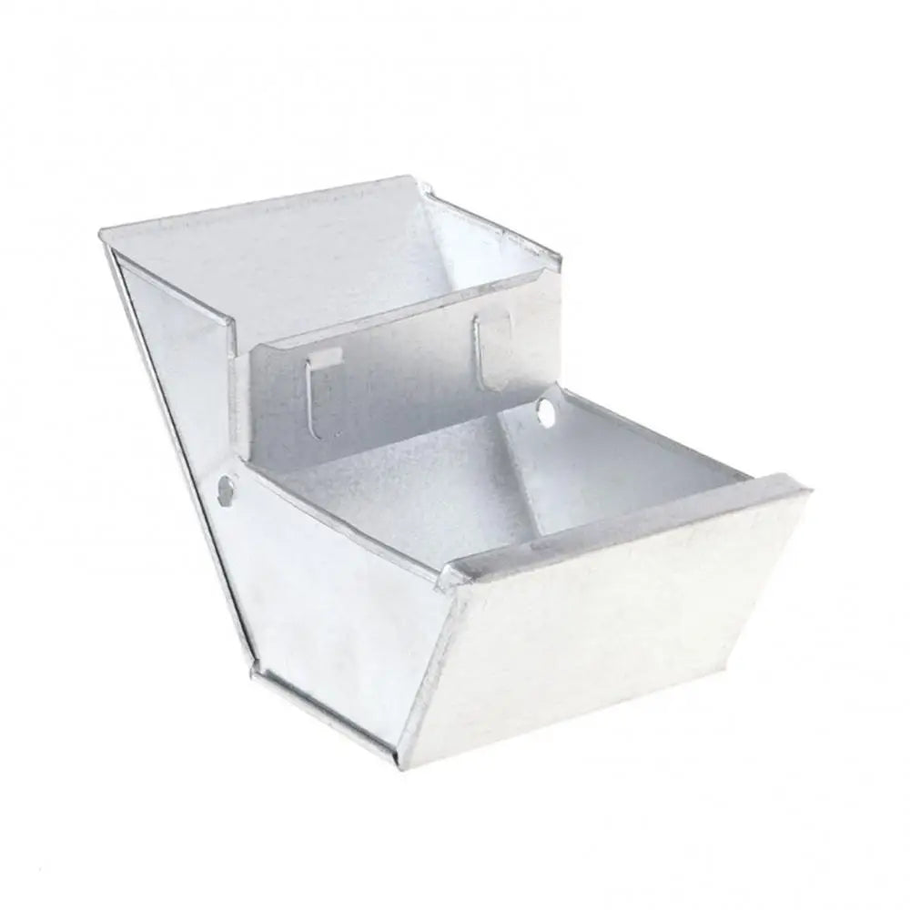 Metal Rabbit Food Breeding Box Rabbit Hutch Trough Feeder Food Bowl Hamster Rabbit Food Feeder Mini Water Feeding Pet Supplies
