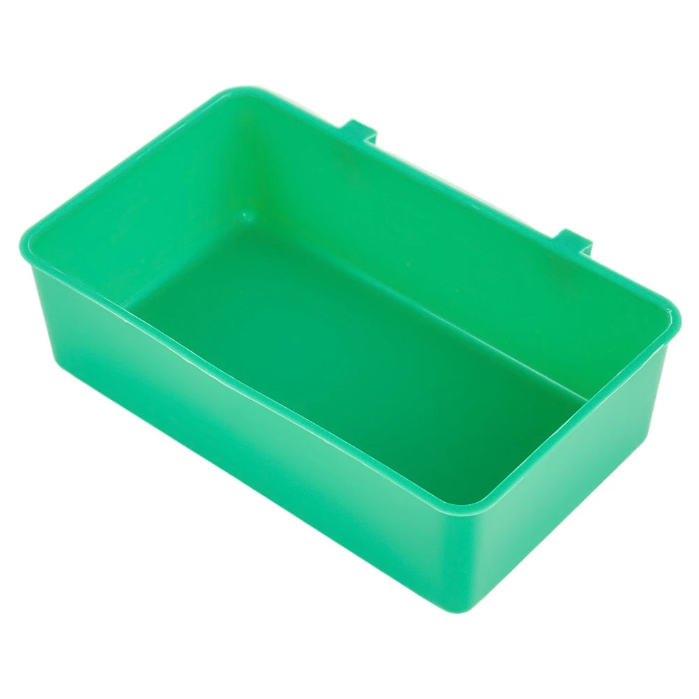 12cm*7.5cm*3.5cm Bird Bath Tub Pet Bird Bowl Hanging Animal Cage Standing Wash Shower Box Bird Cleaning Products Bird Supplies