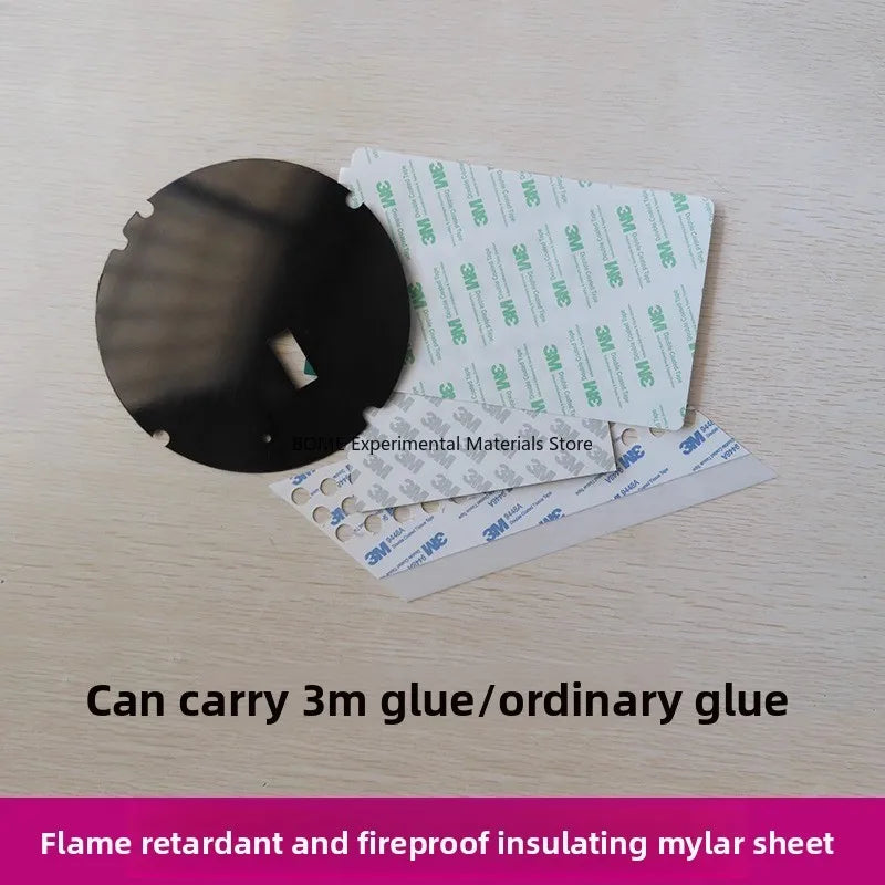 Transparent PET Mylar Sheet Polyester Film Plastic Sheet Insulating Sheet High Temp PC Mylar Flame Retardant Milky White Mylar