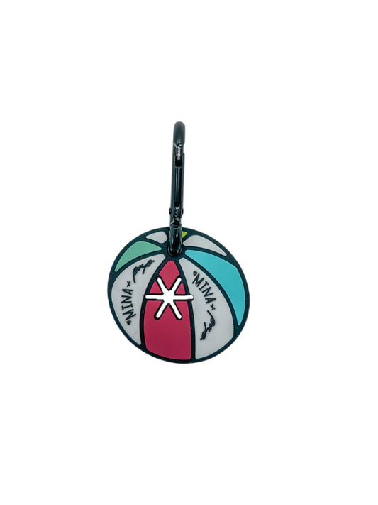 BEACH BALL DOUBLE THICKNESS AND DOUBLE SIDED POOP BUDDY