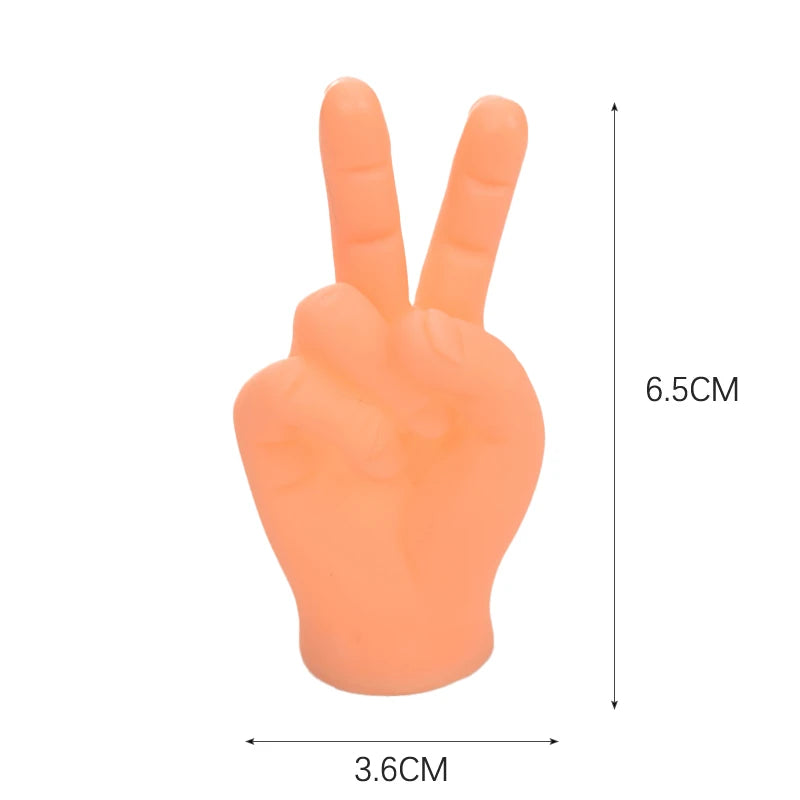 Teasing Cat Interactive Finger Gloves Interactive Human Fake Hand Cat Toys Caress Cat Dog Toys Little Hand Pet Cat Supplies