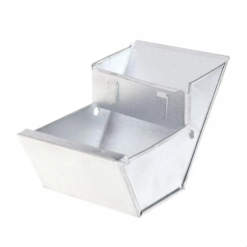 Metal Rabbit Food Breeding Box Rabbit Hutch Trough Feeder Food Bowl Hamster Rabbit Food Feeder Mini Water Feeding Pet Supplies
