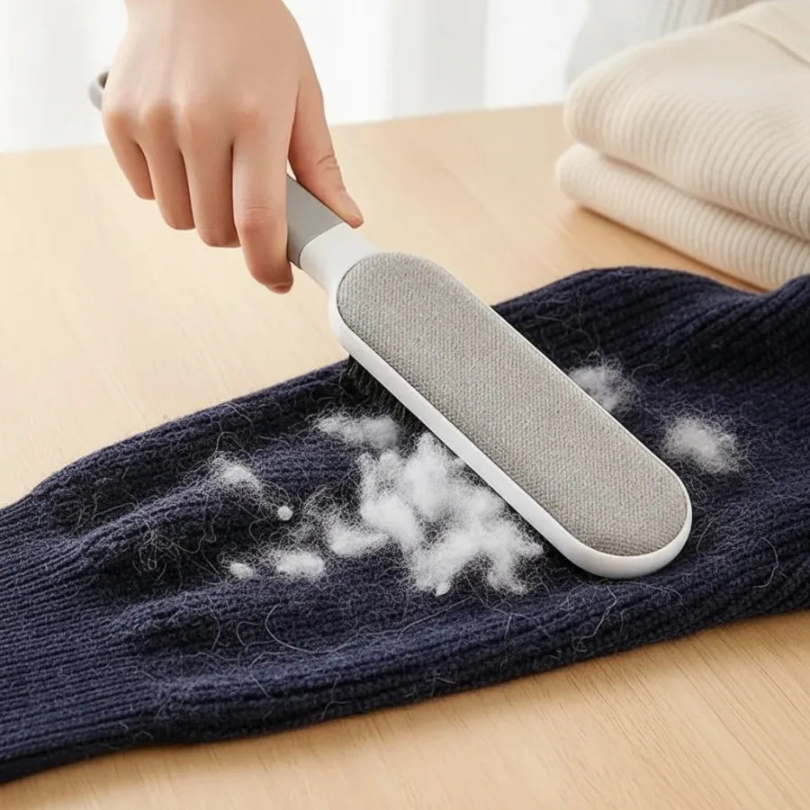 Self-Cleaning Lint Roller, Reusable Pet Hair Remover for Clothes & Furniture, Strong Sticky Gel Roller