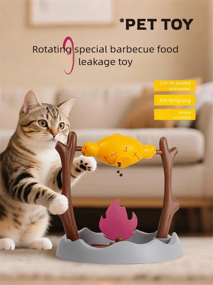 Creative Cats Slow Feeding Snack Toy Pet Interactive Food Feeding