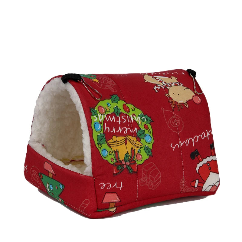 Parrot hammock Hamster Thickening nest Small pet Xuanfeng Bird Peony