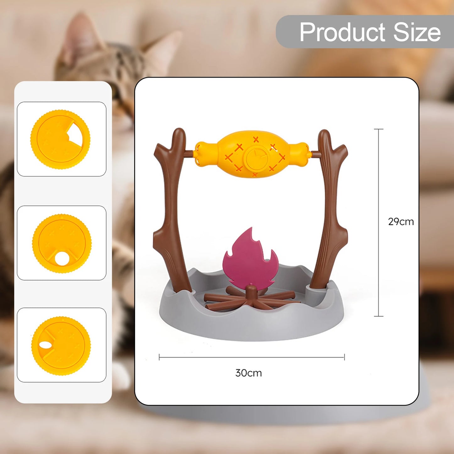 Creative Cats Slow Feeding Snack Toy Pet Interactive Food Feeding