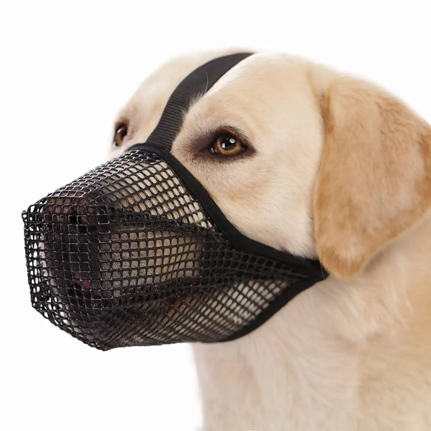 2026 NEW Dog Mouth Cover Mesh Large Dog Breathable Mesh Anti-eating
