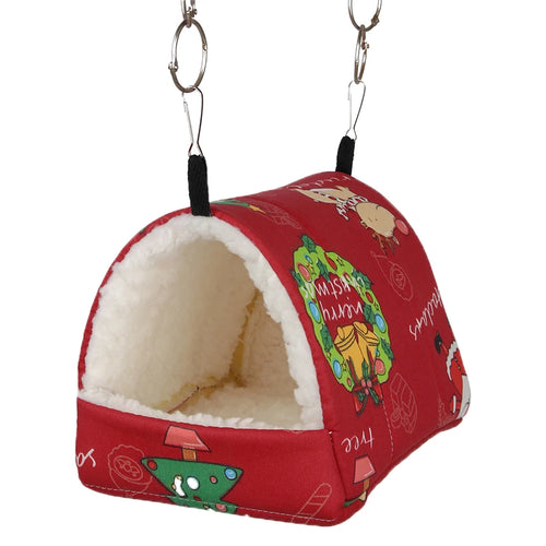 Parrot hammock Hamster Thickening nest Small pet Xuanfeng Bird Peony