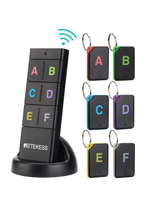 Retekess TH104 Wireless Key Finder RF Key Locator Pet Tracker Wallet