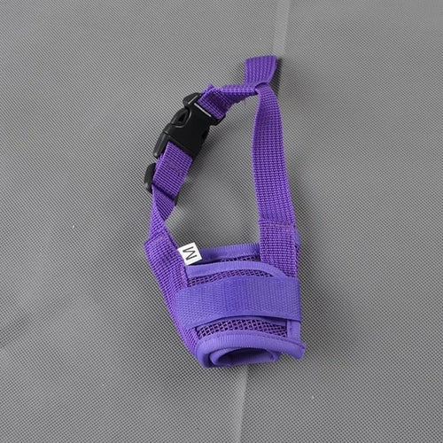 Anti Barking Dog Muzzle For Small Large Dogs Adjustable Mesh