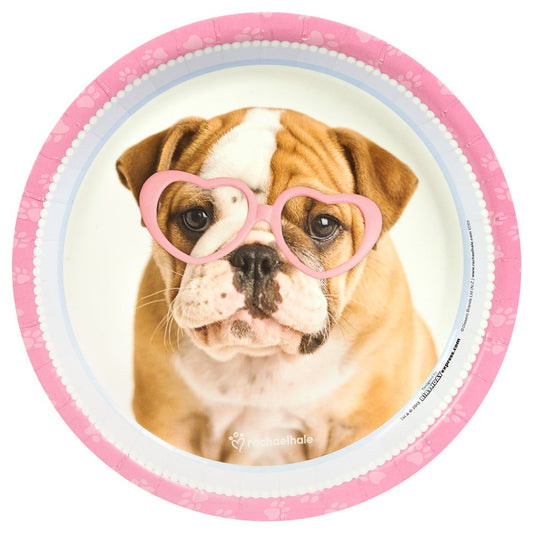 Buyseasons 263861 Rachael Hale Glamour Dogs Dinner Plates - Size 16