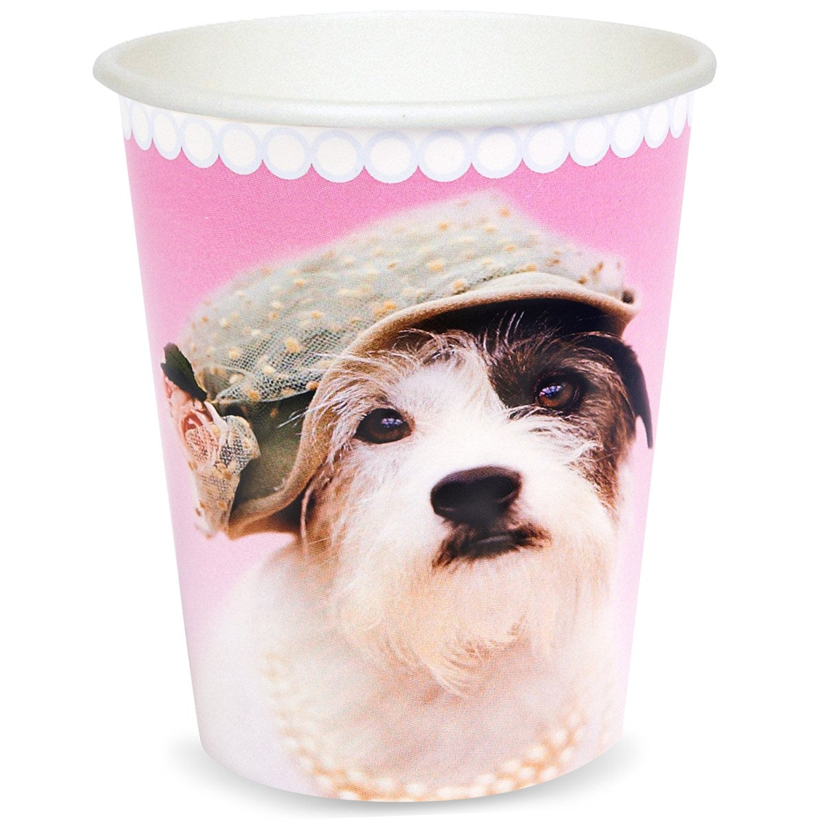 Buyseasons 263868 9 oz Rachael Hale Glamour Dogs Paper Cups - Size 24