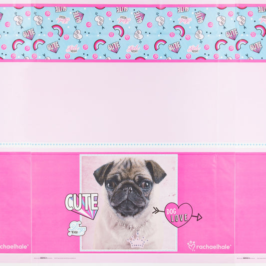 BuySeasons 264130 Rachael Hale Dog Love Tablecover