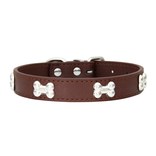 Dog Accessories Small Dogs | Leather Puppy Pug Collars | Accessory