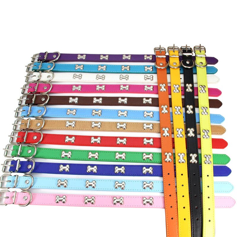 Dog Accessories Small Dogs | Leather Puppy Pug Collars | Accessory
