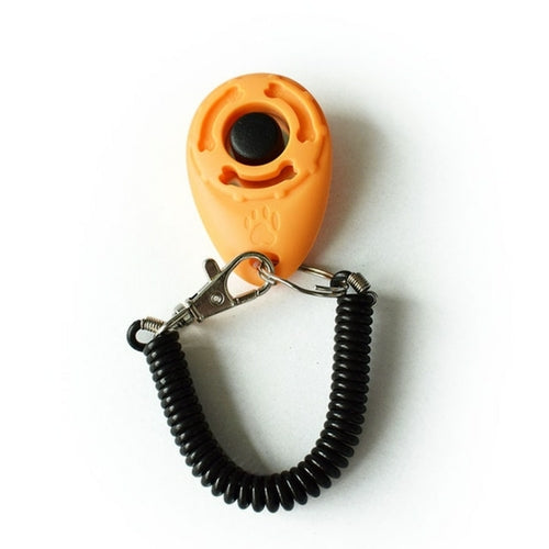 Clicker de entrenamiento para perros y gatos, herramientas de ayuda de