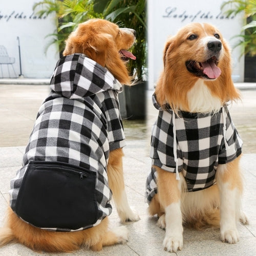 Clothes Reversible Dog Jacket | Large Dog Clothes Coat Jacket - Dog