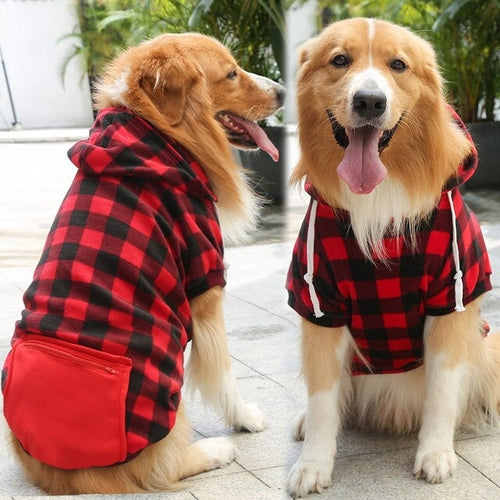 Clothes Reversible Dog Jacket | Large Dog Clothes Coat Jacket - Dog