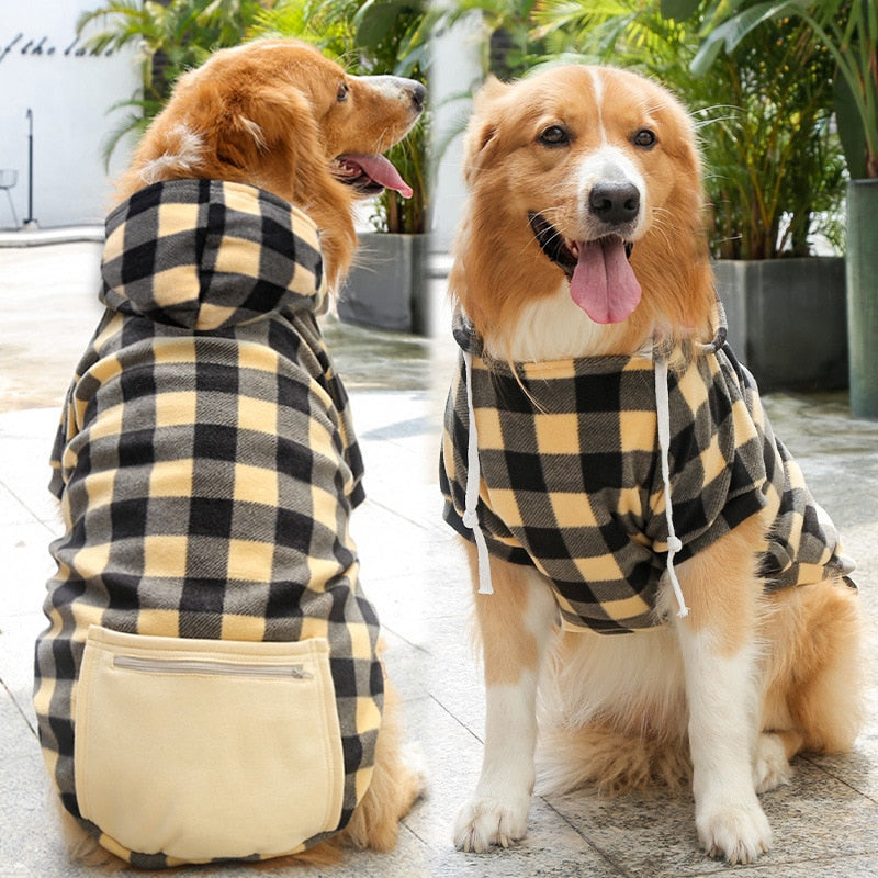 Clothes Reversible Dog Jacket | Large Dog Clothes Coat Jacket - Dog