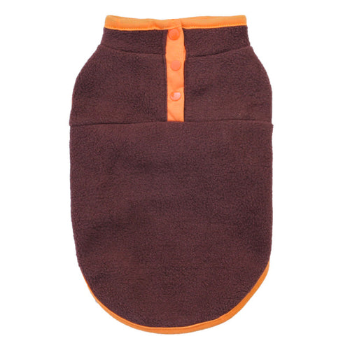 Fleece Dog Clothes For Small Dogs Spring Autumn Warm Puppy Cats Vest
