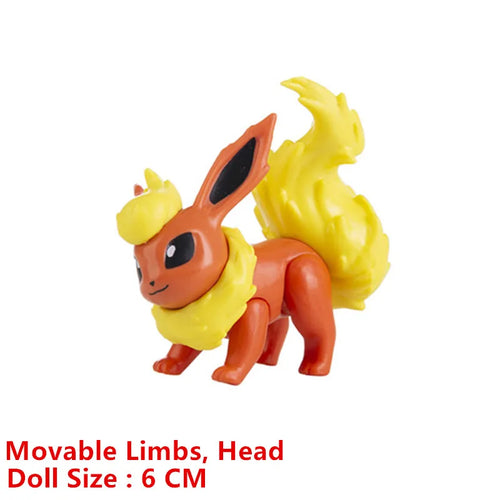 New Pokemon 4-13Cm Cartoons Movie Anime Figure Pikachu Lucario Mewtwo