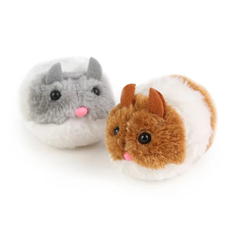 Cute Mouse Cat Toys Cat Supplies Plush Toy Shake Movement Mouse Pet