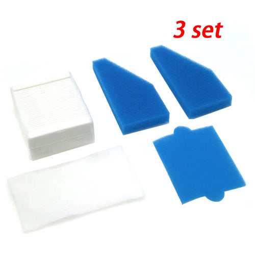 Filter Set for Vacuum Cleaner Thomas Aqua + Multi Clean X8 Parquet,