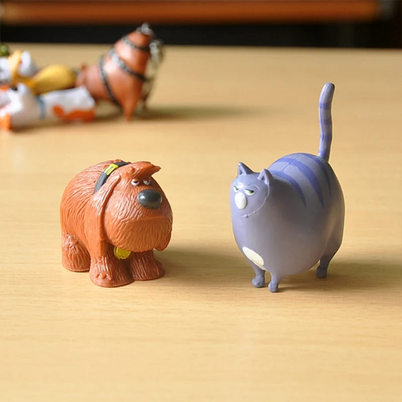 14 pcs Secret Pets PVC Rabbit Snowball Gidget Mel Dog Max Duke Cat