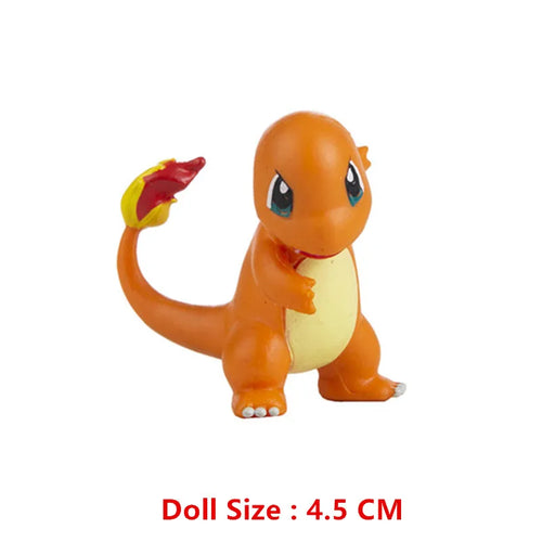 New Pokemon 4-13Cm Cartoons Movie Anime Figure Pikachu Lucario Mewtwo
