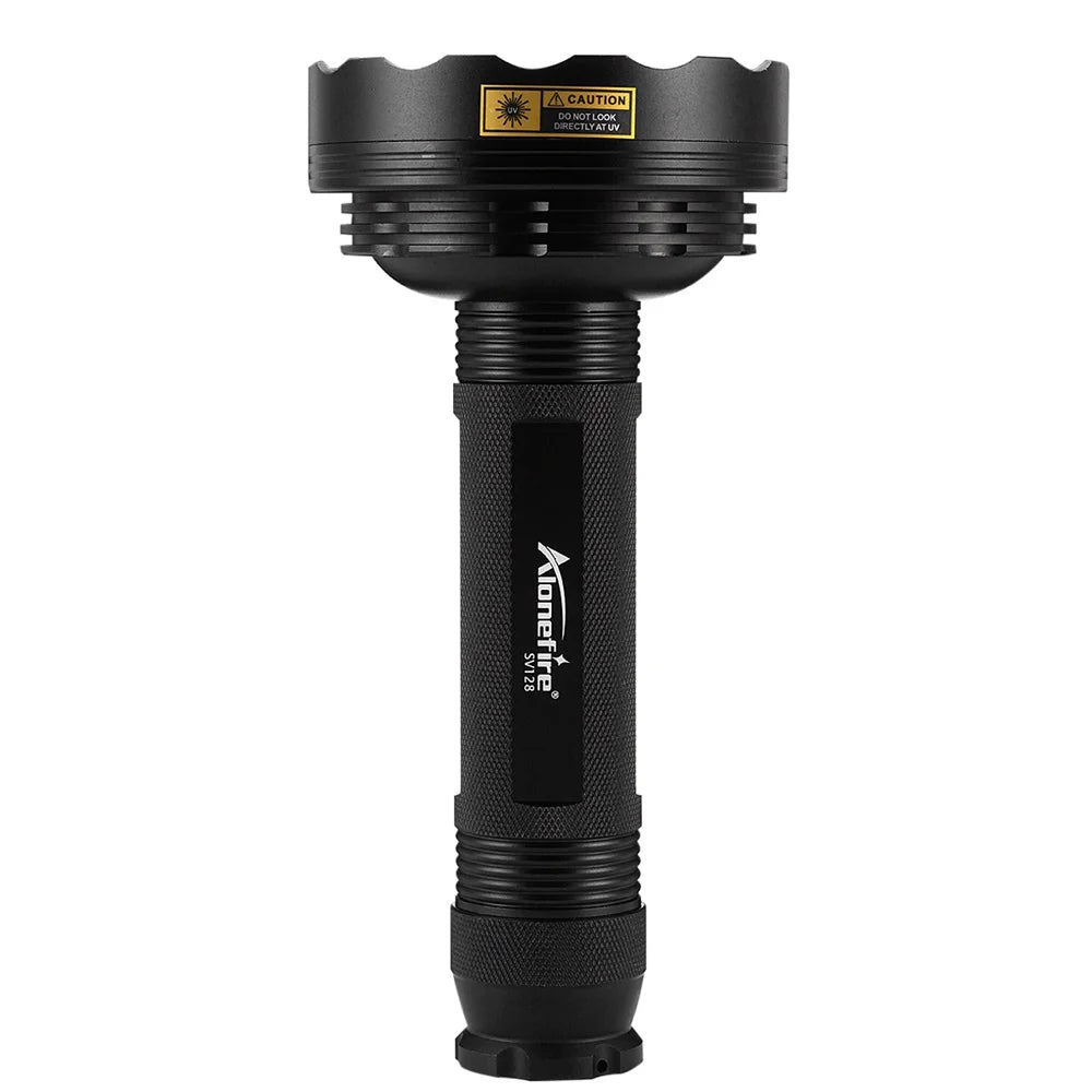 128LED 395nm UV Flashlight High Power Ultraviolet Torch Money Ore Pet