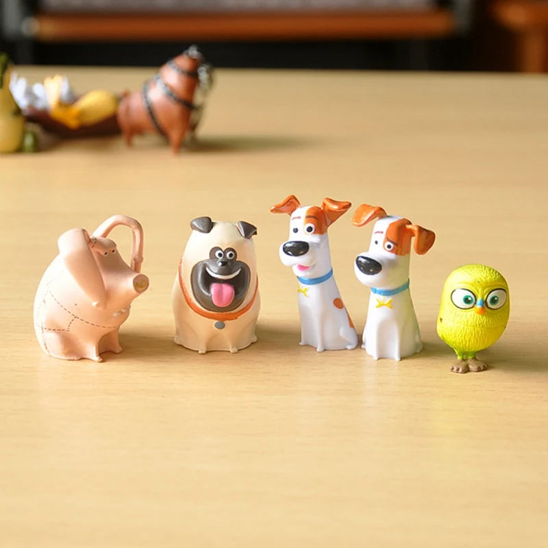 14 pcs Secret Pets PVC Rabbit Snowball Gidget Mel Dog Max Duke Cat