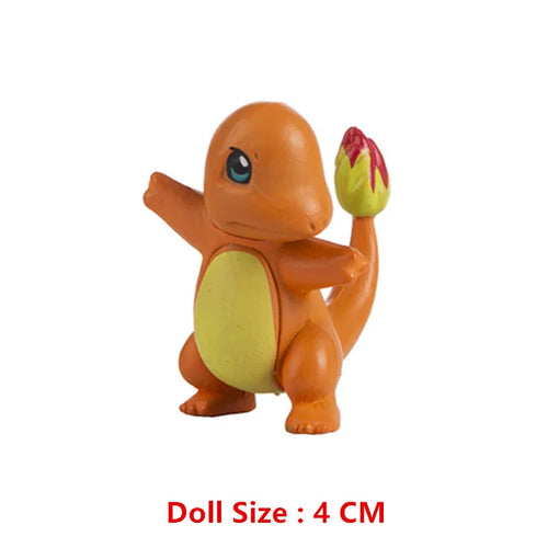 New Pokemon 4-13Cm Cartoons Movie Anime Figure Pikachu Lucario Mewtwo