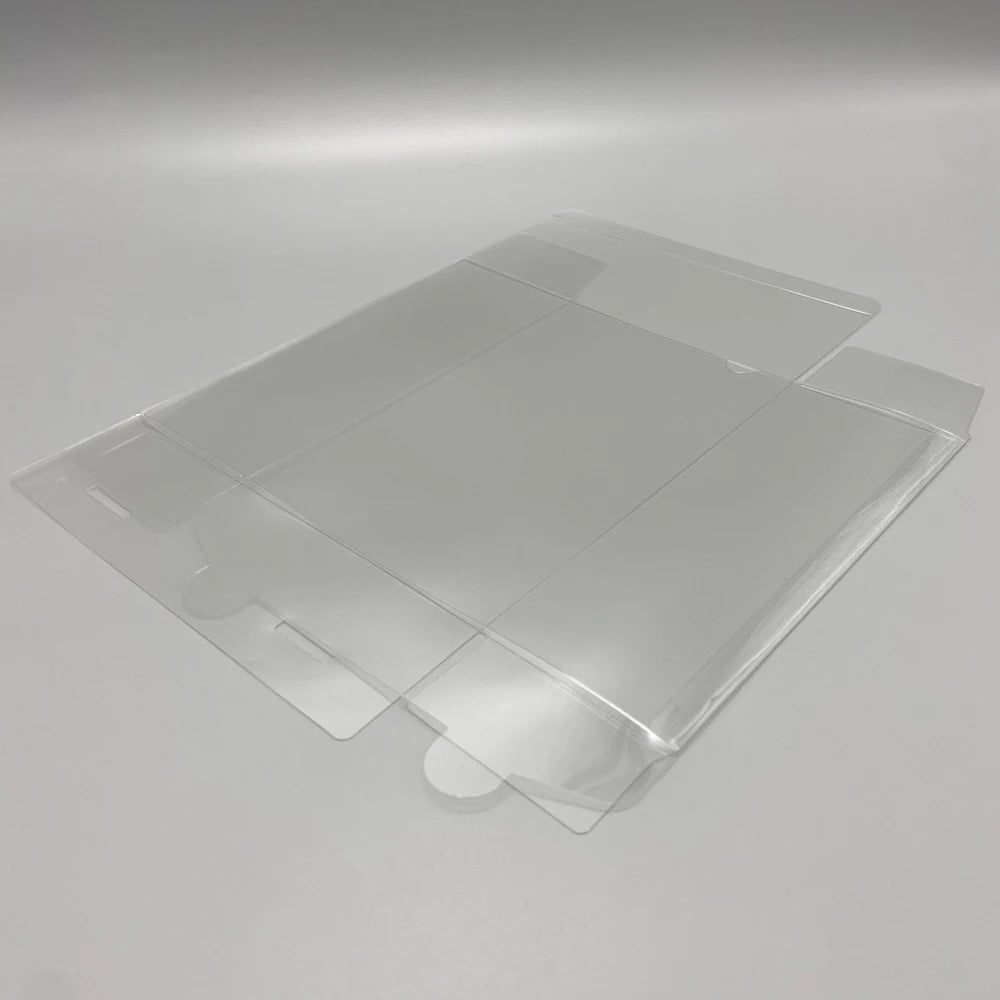 Plastic clear box PET Transparent display Case for PS5 DualSense game