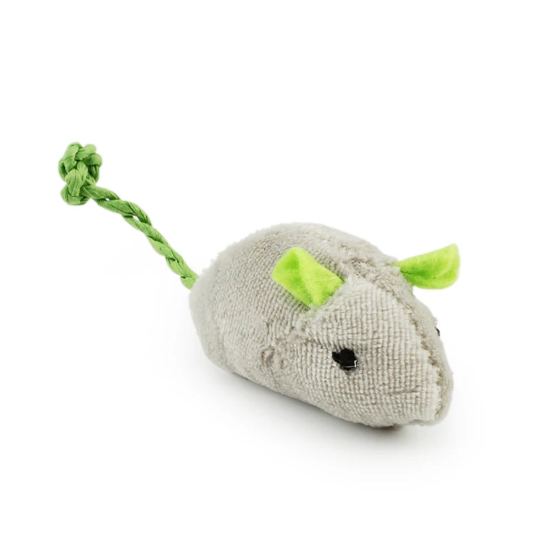 6pcs Mix Pet Toy Catnip Mice Cats Toys Fun Plush Mouse Cat Toy For