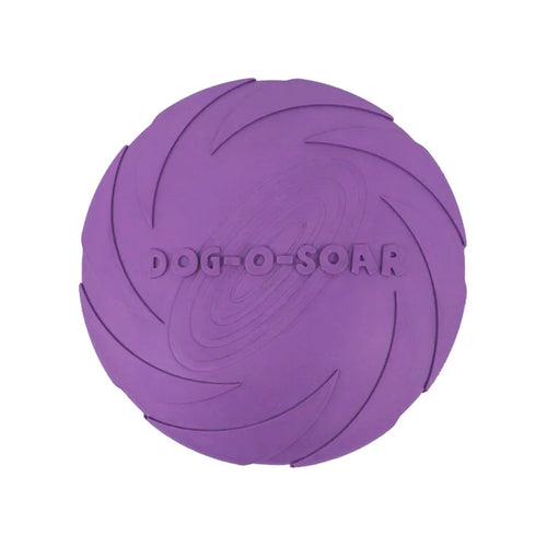 Rubber Pet Dog Flying Discs Saucer Toys Small Medium Funny Dog Puppy