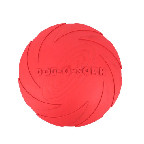 Rubber Pet Dog Flying Discs Saucer Toys Small Medium Funny Dog Puppy