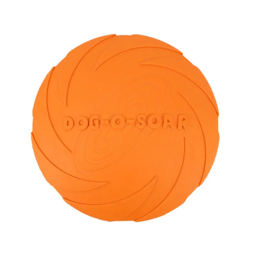 Rubber Pet Dog Flying Discs Saucer Toys Small Medium Funny Dog Puppy