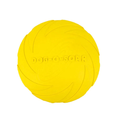 Rubber Pet Dog Flying Discs Saucer Toys Small Medium Funny Dog Puppy