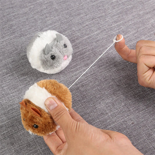 Cute Mouse Cat Toys Cat Supplies Plush Toy Shake Movement Mouse Pet