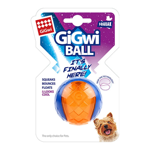 Pet Dog Squeaky Toys Ball Puppy Chew Toys Sound Pure Natural Non-toxic