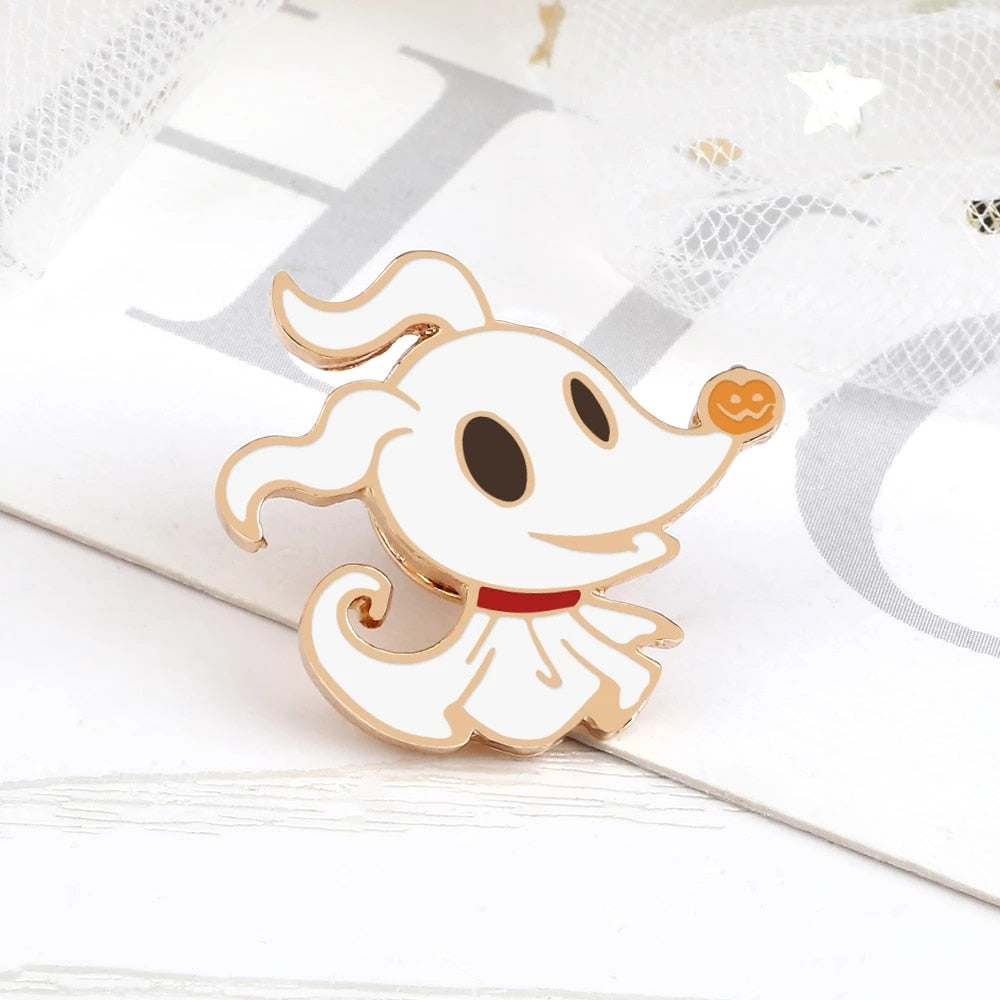 Enamel Pin Cute Halloween | Enamel Brooches Halloween | Halloween