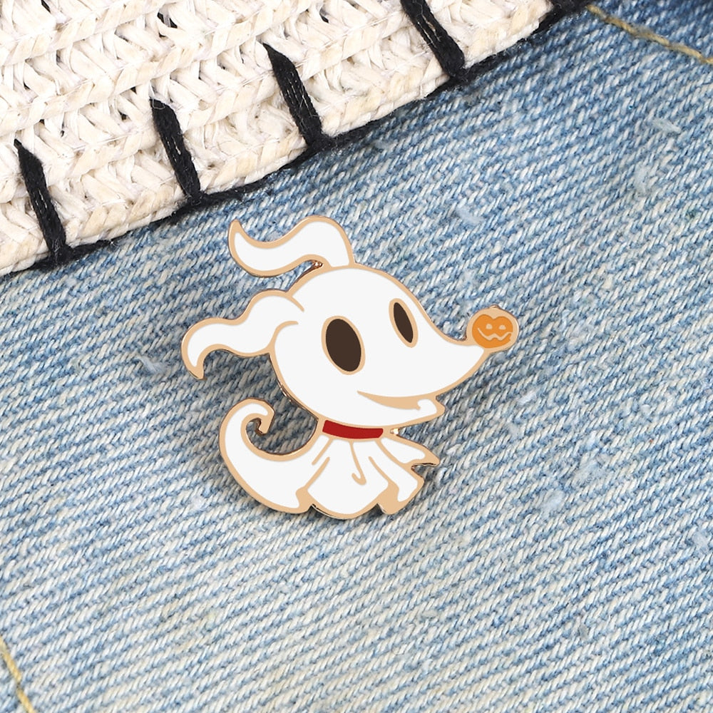 Enamel Pin Cute Halloween | Enamel Brooches Halloween | Halloween