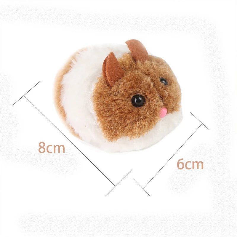 Cute Mouse Cat Toys Cat Supplies Plush Toy Shake Movement Mouse Pet