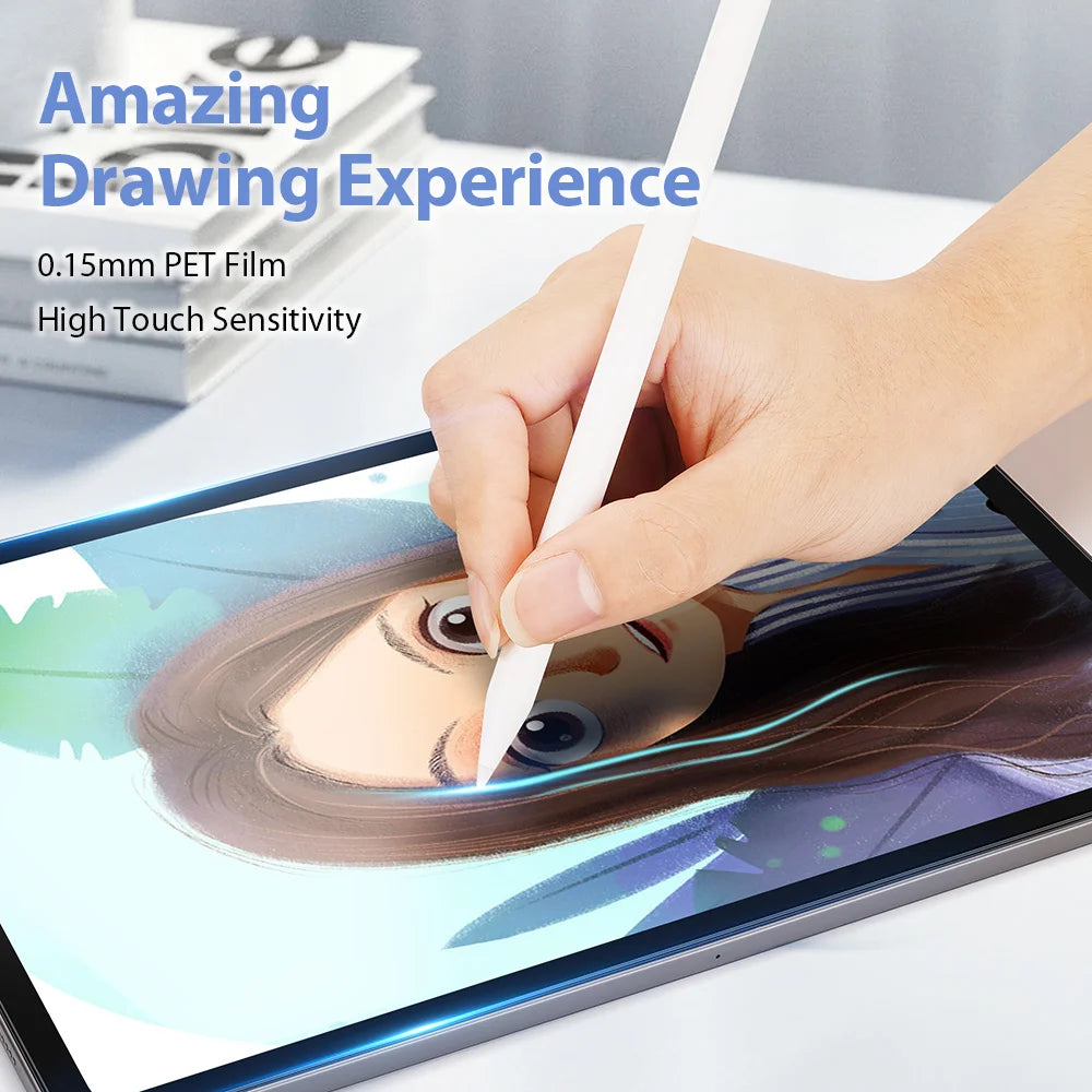 iPad Screen Protectors Paper Feel for IPad 11th A16 Pro Air 13 11 M3