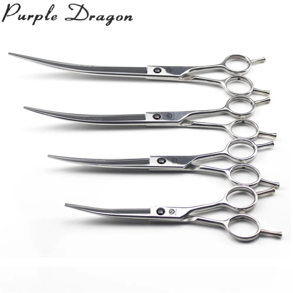 Dog Grooming Scissors Professional 5.5" 6" 7" 8" JP Stainless Bend UP