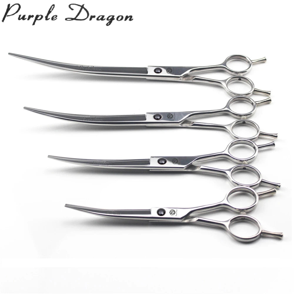 Dog Grooming Scissors Professional 5.5" 6" 7" 8" JP Stainless Bend UP