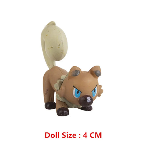 New Pokemon 4-13Cm Cartoons Movie Anime Figure Pikachu Lucario Mewtwo