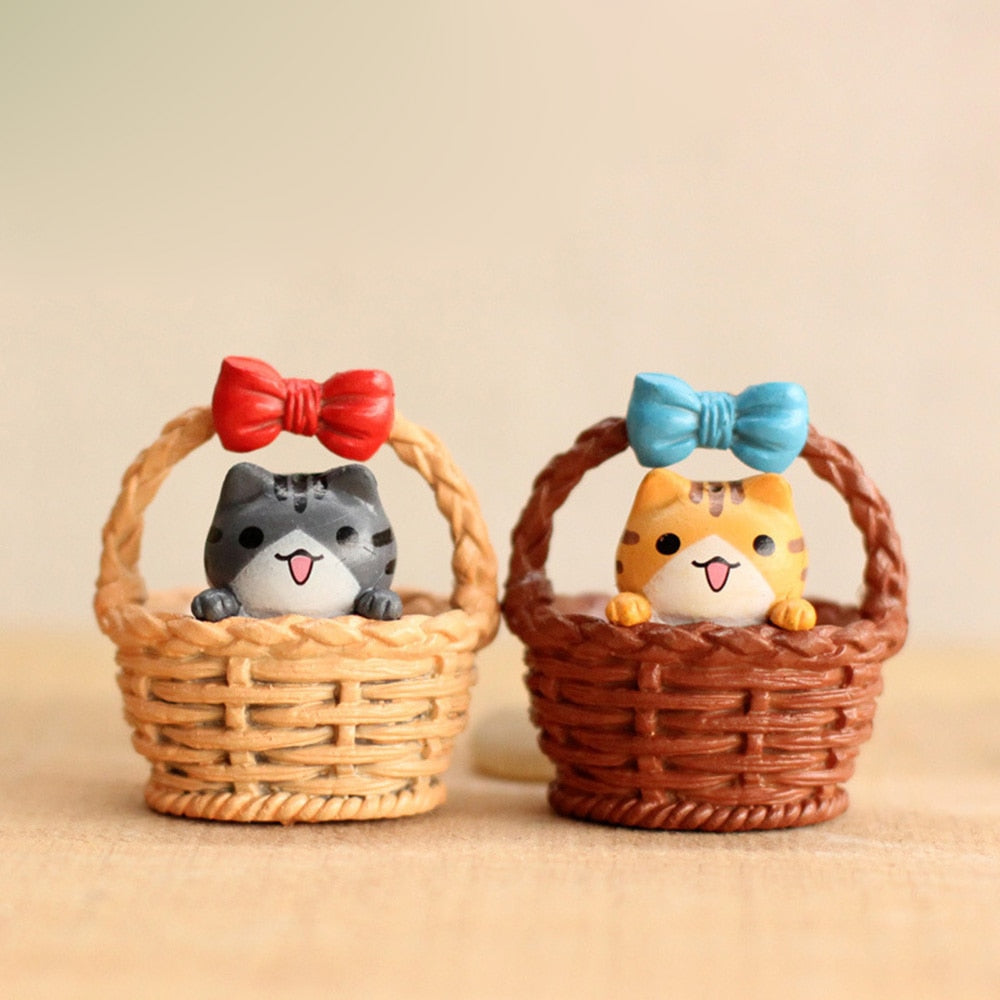 Lovely Kawaii Sushi Dessert Cat Kitten Figurine